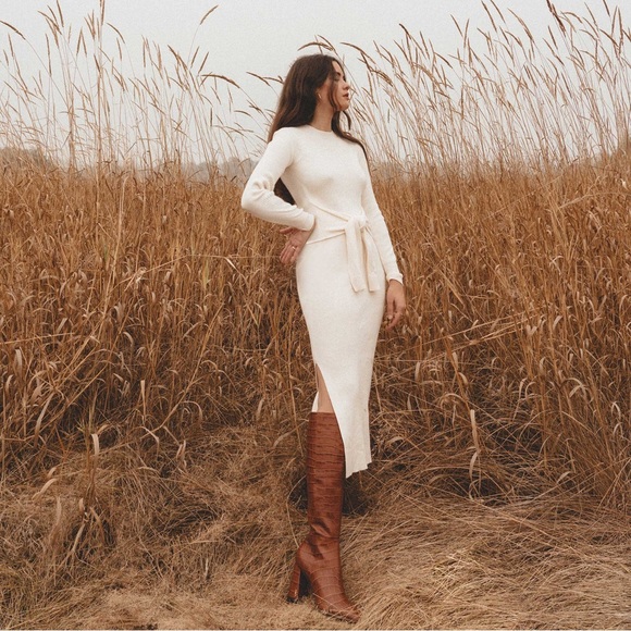 🦋 San Edelman Croc Embossed Heel Boots - Picture 6 of 7